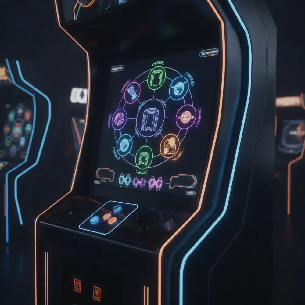 Screenshot of the level select screen